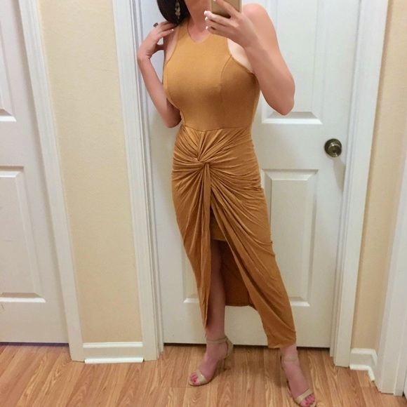 Twist Come True Hi-Lo Dress in Black - Picture 8 of 8